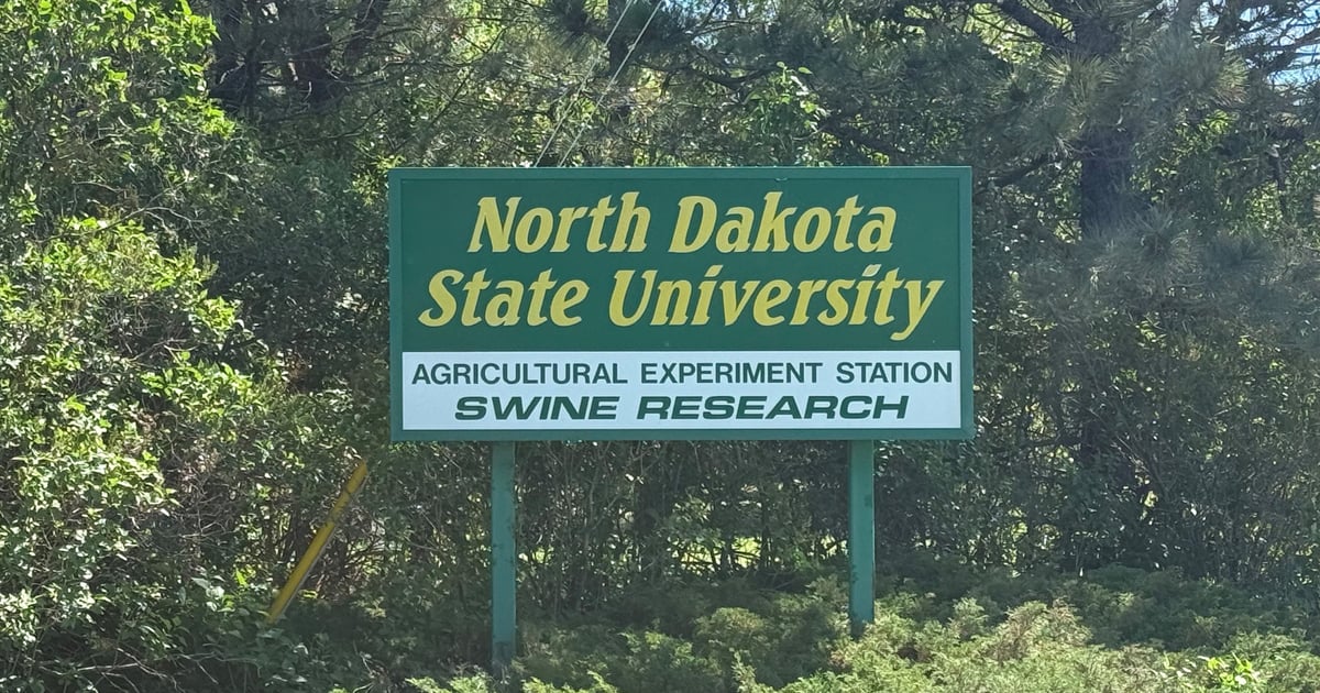 North Dakota State University unveils new swine barn