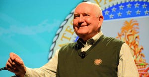 Sonny Perdue speaks at Commodity Classic 2019