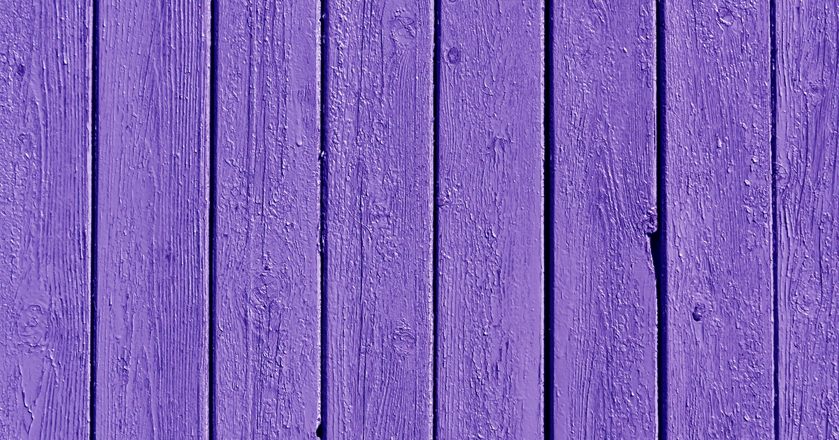 What does purple paint on a tree mean?