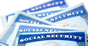 Social Security Cards for identification and retirement