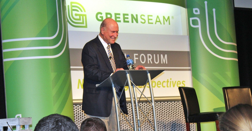 Rick Berman speaks at GreenSeam rural forum
