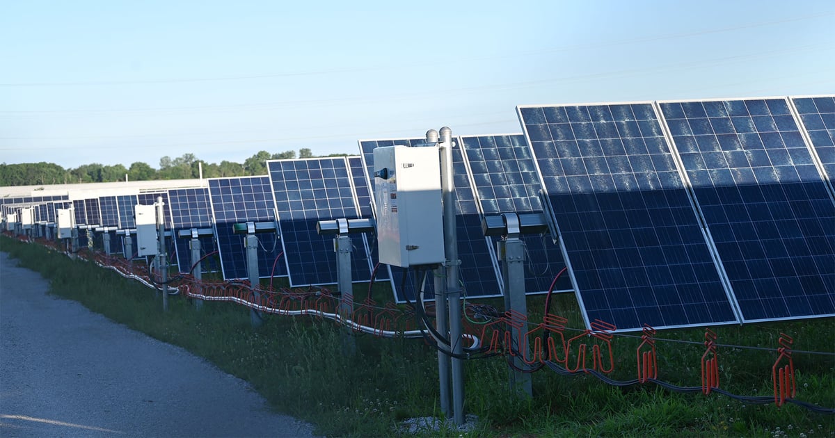 Barrage of solar projects divides county
