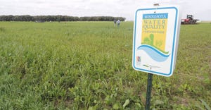 Minnesota Water Quality Certified Farm sign