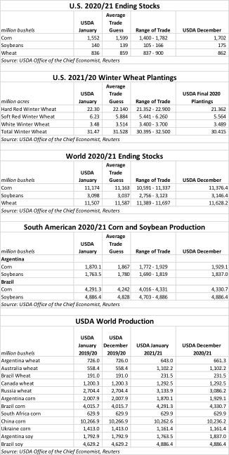 USDA Crop Report