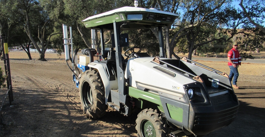 electric Monarch tractor 