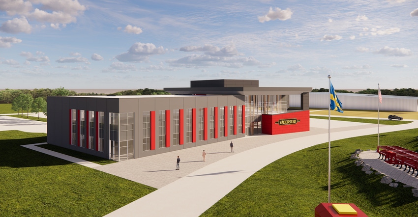 Vaderstad's U.S. headquarters in Wahpeton, N.D Vaderstad's U.S. headquarters in Wahpeton, N.D