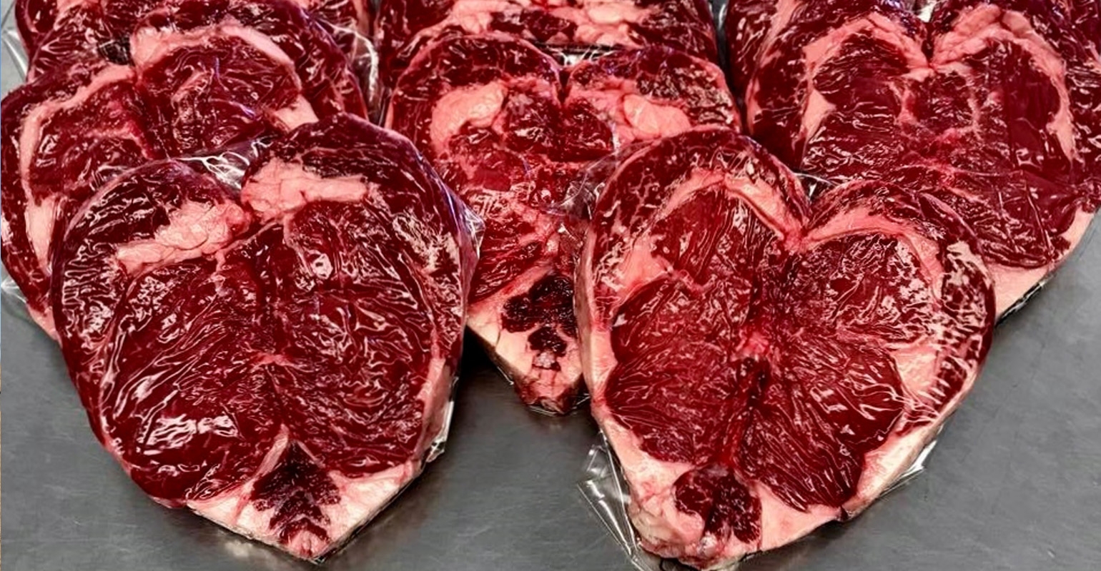 Love Your Steak: U.S.D.A. Prime Heart-Shaped Rib-Eye