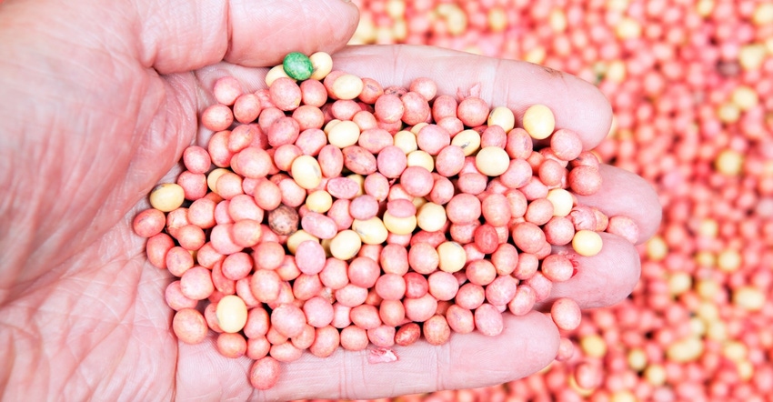Pesticide coated soybeans GettyImages-187030629.jpg Pesticide coated soybeans GettyImages-187030629.jpg