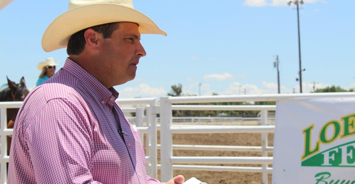 Beef Empire Days Live Show judge Shane Bedwell 