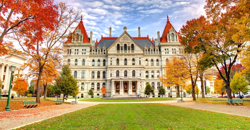 The New York State Capitol is located in Albany, the capital city of New York