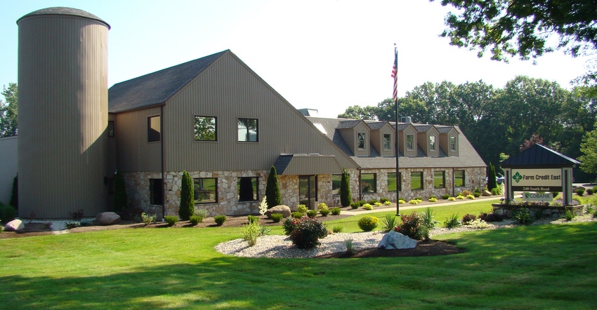 exterior view of Farm Credit East building