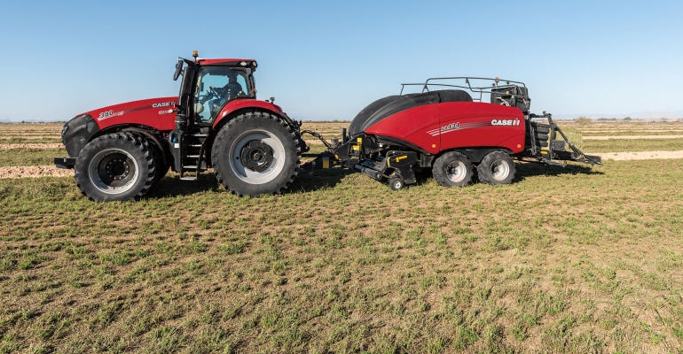 Updated AFS Connect Farm software now allows information capture from large square balers
