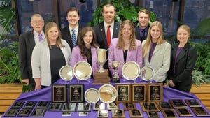 2022 Collegiate Crops Judging Team and awards