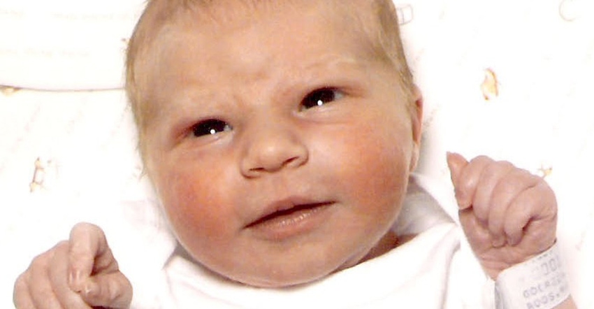 baby Chloe on the day she was born baby Chloe on the day she was born