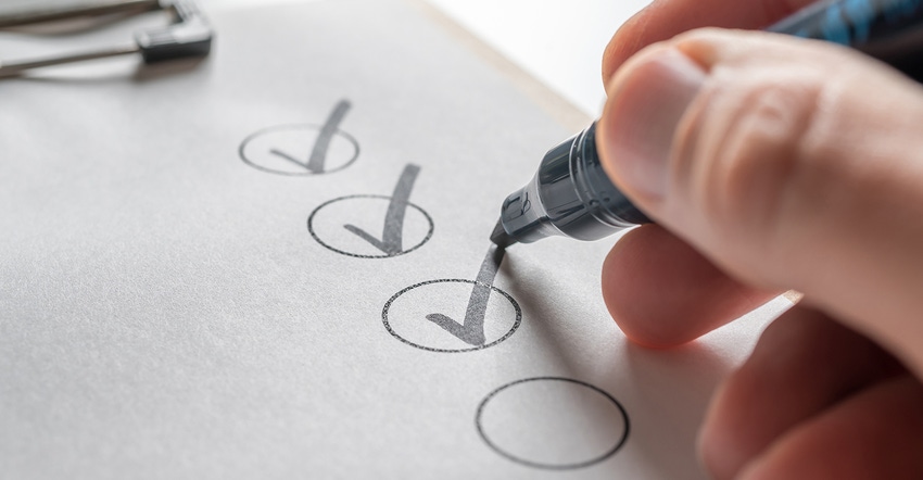 Checkmark checklist on clipboard Checkmark checklist on clipboard