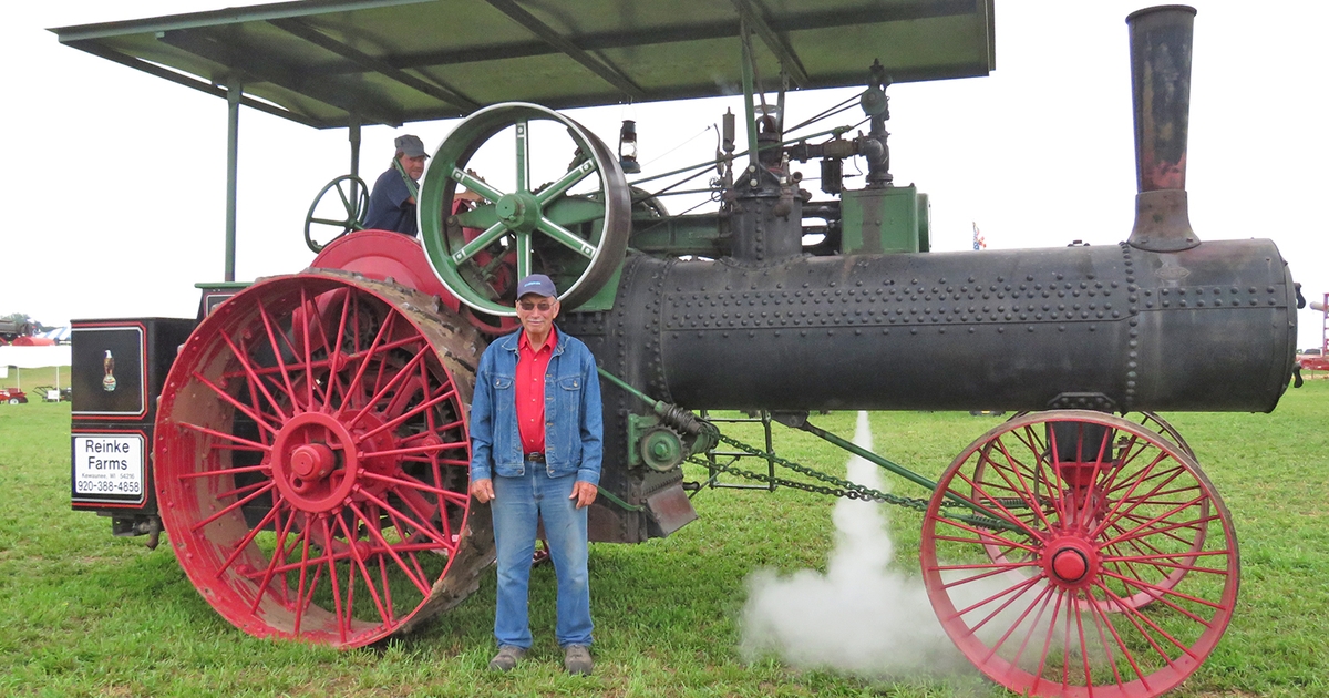 100-year-old Case steam tractor is family treasure