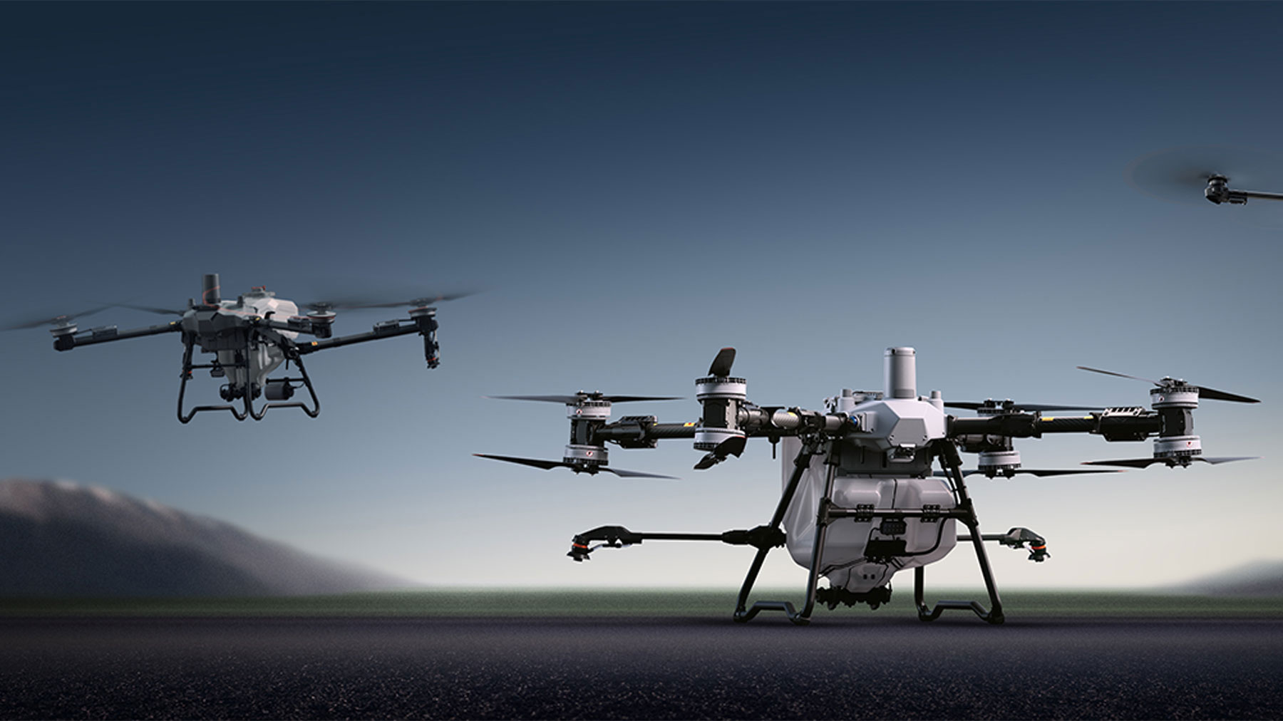 Auburn Ag - DJI-T100 drones