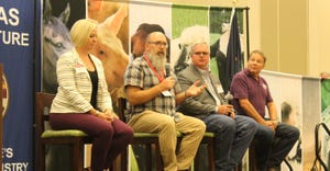A panel of food and agricultural employers discuss how they approach their labor needs at the 2022 Kansas Governor’s Summit