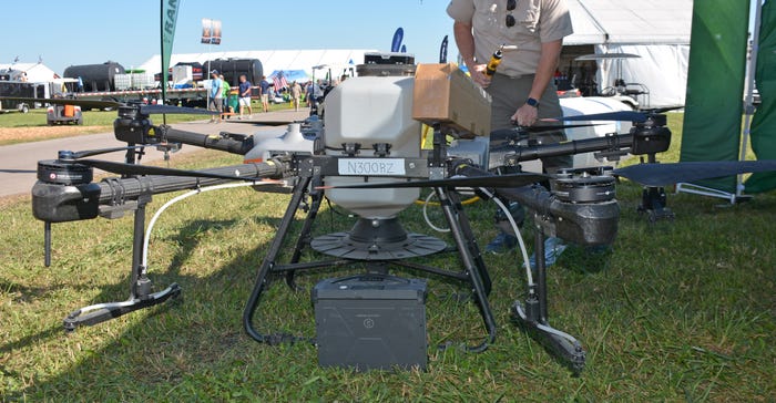 DJI Agras T30 drone sprayer DJI Agras T30 drone sprayer