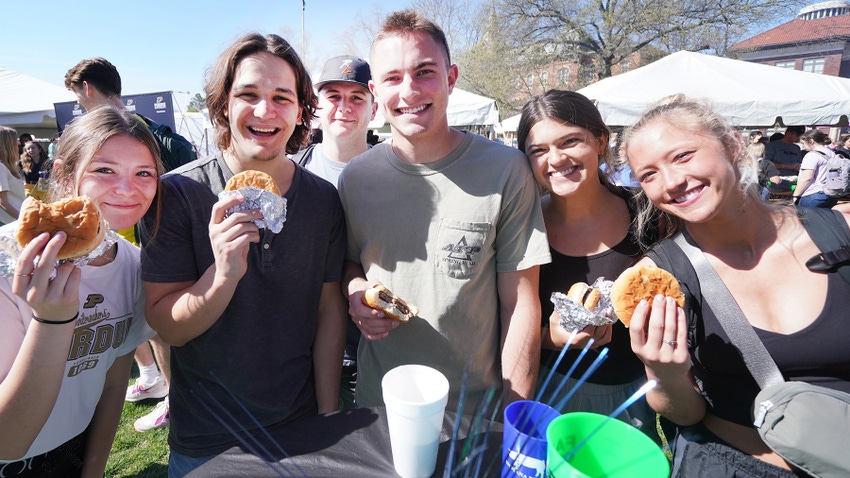  students enjoy free food at Purdue Ag Week