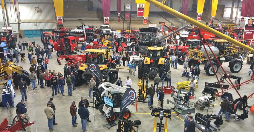 Western Farm Show interior at American Royal Complex Western Farm Show interior at American Royal Complex