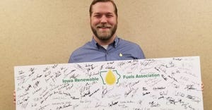 Nathan Hohnstein, policy director for the Iowa Renewable Fuels Association