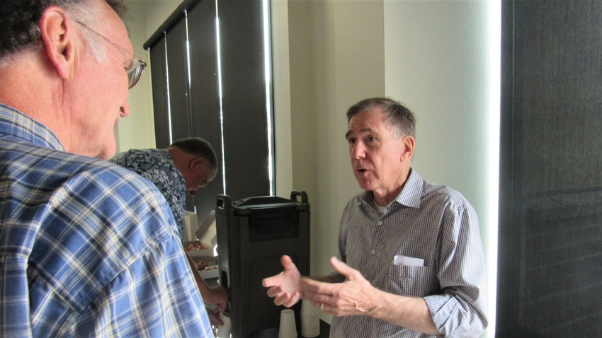 Dan Sumner with Bill Krueger Dan Sumner with Bill Krueger