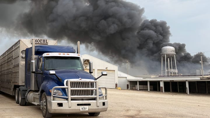 1 fire, 600 lost jobs show resilience of rural America