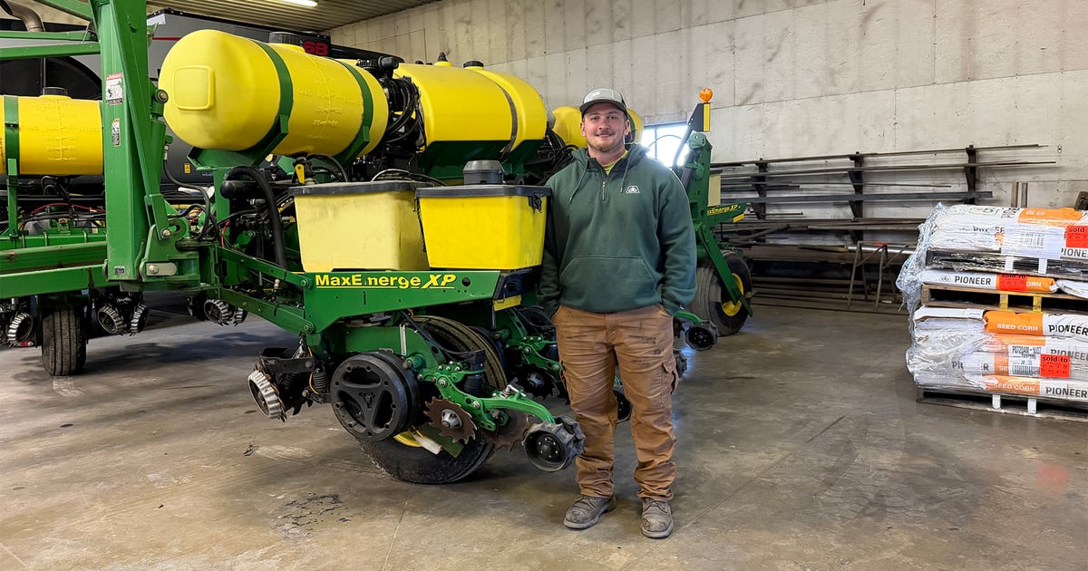 Young Ohio farmer makes 1,000 acres and off-farm job work