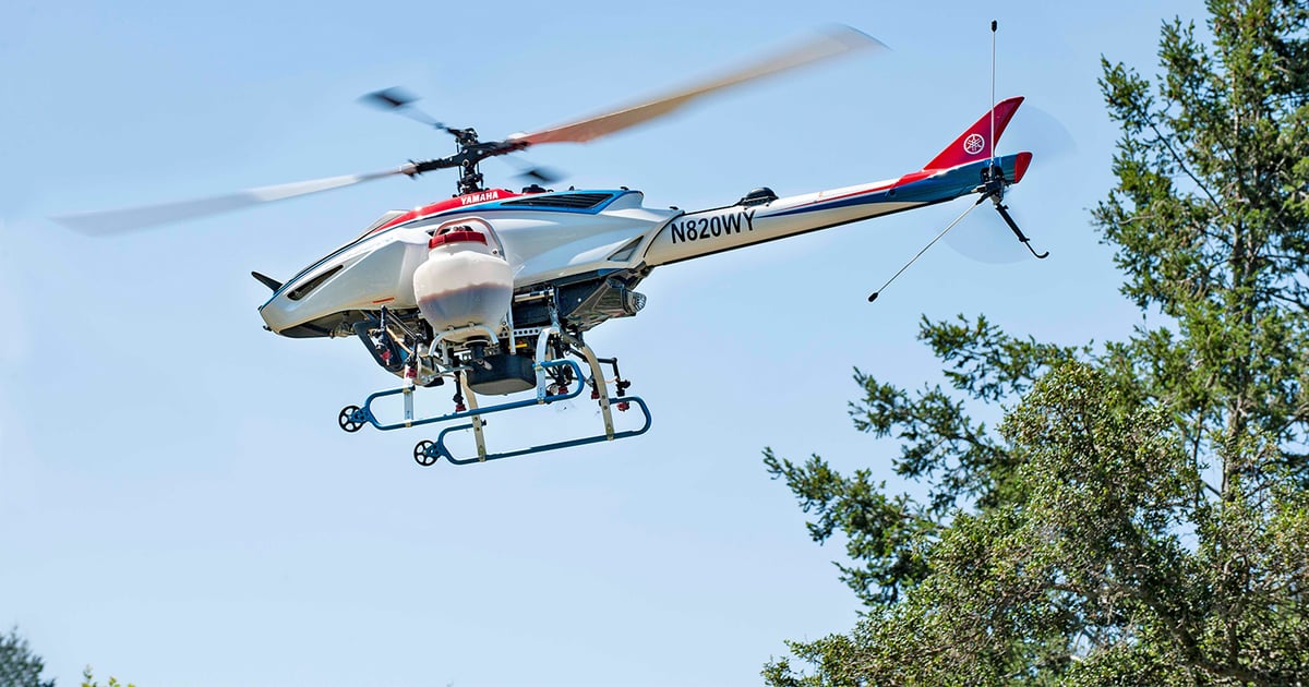 High-tech, remote flying sprayer upgrade