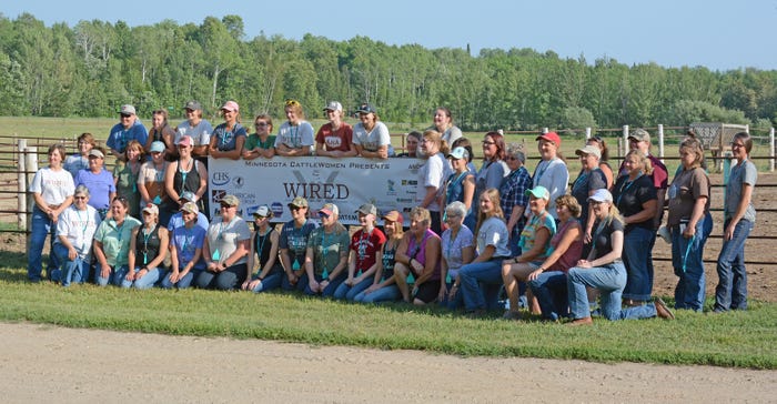 attendees of the Women in Ranching, Education and Development program