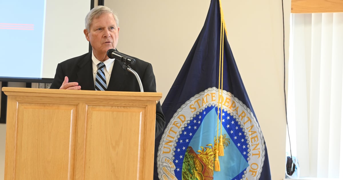 Keith Rhodes Usda USDA secretary talks labor, markets for farmers