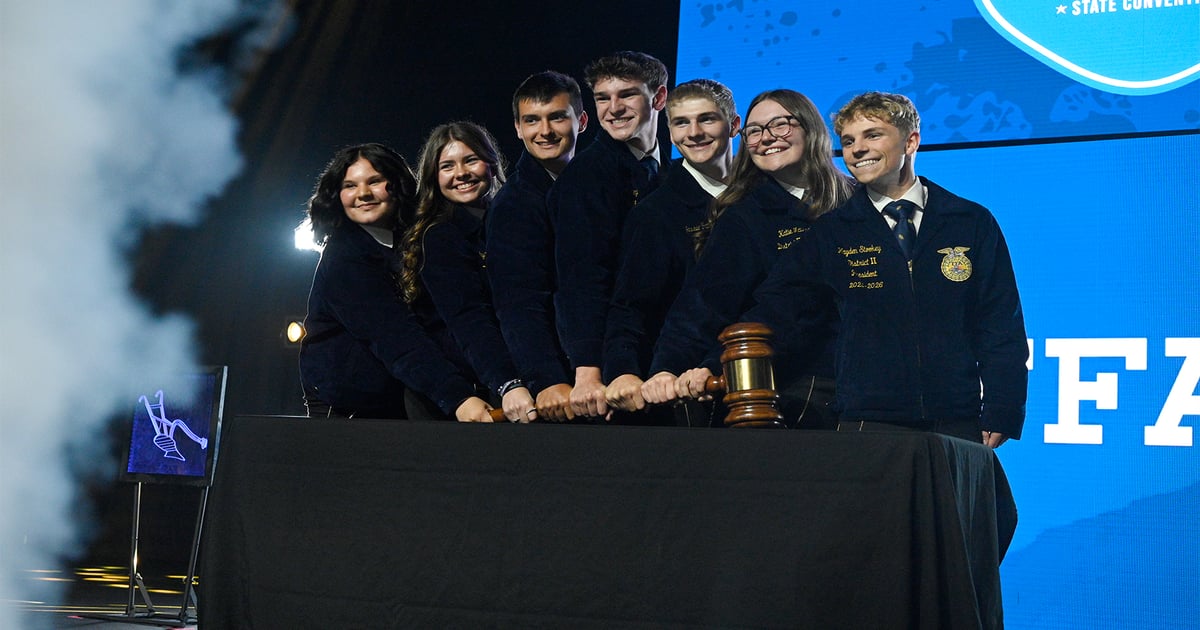 Meet the 2026-27 Indiana FFA officer team