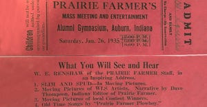 Prairie Farmer Mass Meeting and Entertainment ticket