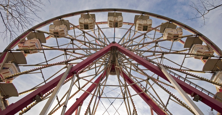 Ferris Wheel against sky Ferris Wheel against sky