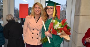 Emily Vincent with Jennifer Vincent, graduated Dec. 14 from Michigan State University 