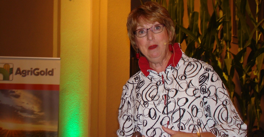Jolene Brown speaking at seminar Jolene Brown speaking at seminar
