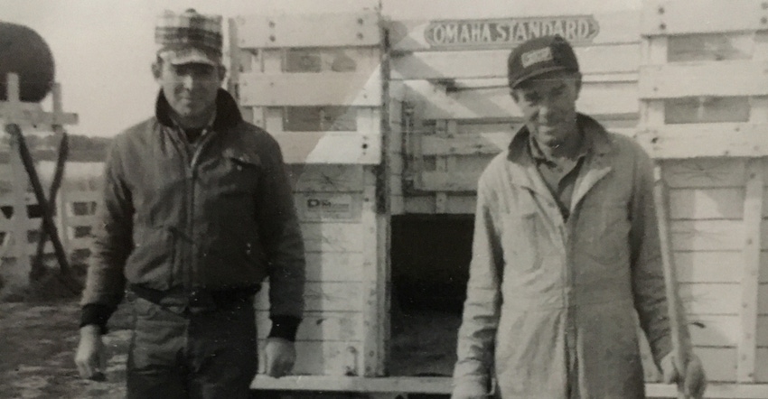 Dad Jerry Carrico and grandpa, Lonnie Carrico.