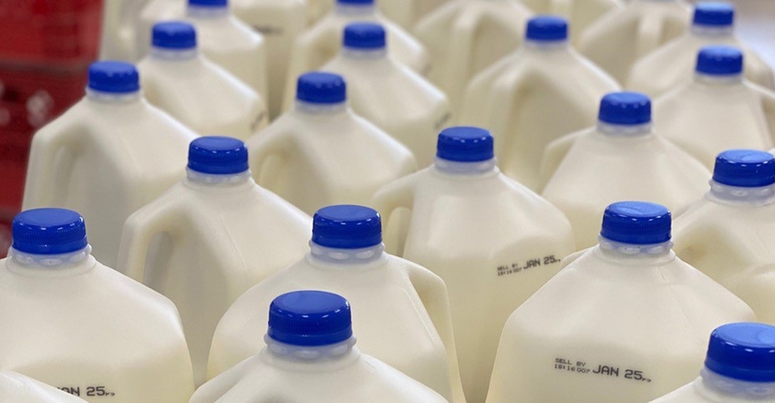 gallon milk jugs