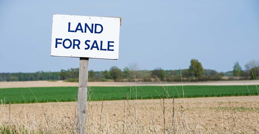 land for sale sign