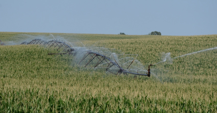 A new Nebraska study has quantified the benefits of irrigation among nine U.S. crops by analyzing yields from 1950 to 2015