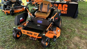 Scag Power Equipment EVZ electric mower