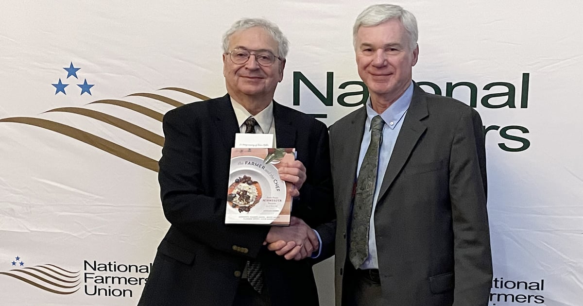 Minnesota farmer earns Farmers Union award