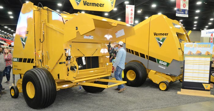 Vermeer 604R series baler