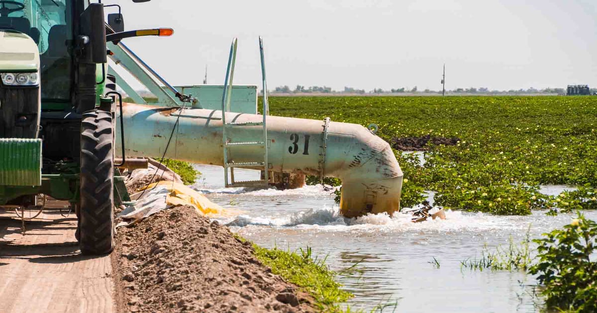 Tulare Lake being used for flood control as rains continue