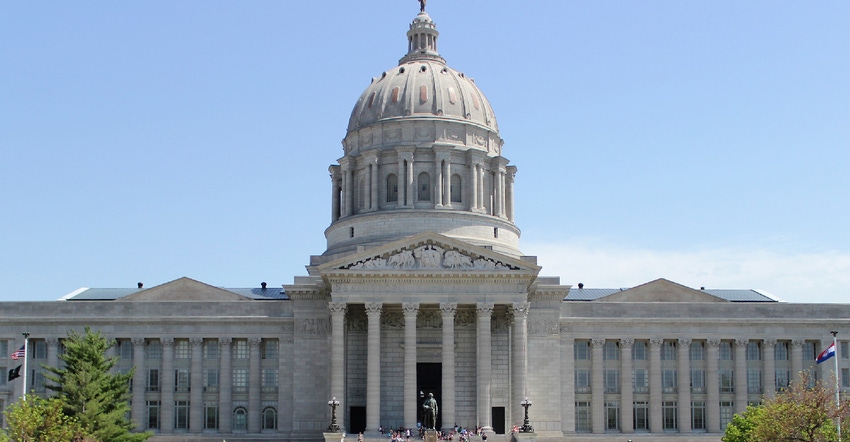 Missouri State Capitol in Jefferson City, MO