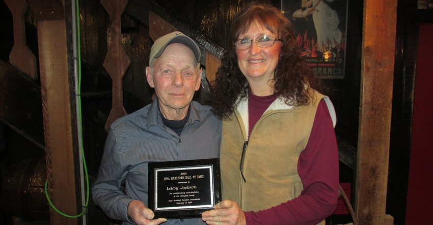 Marilyn Lenth and LeRoy Jackson