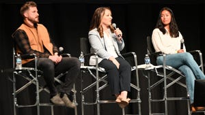 From left: Coleman Wagner, Margo Sechler and Khalee Kreider