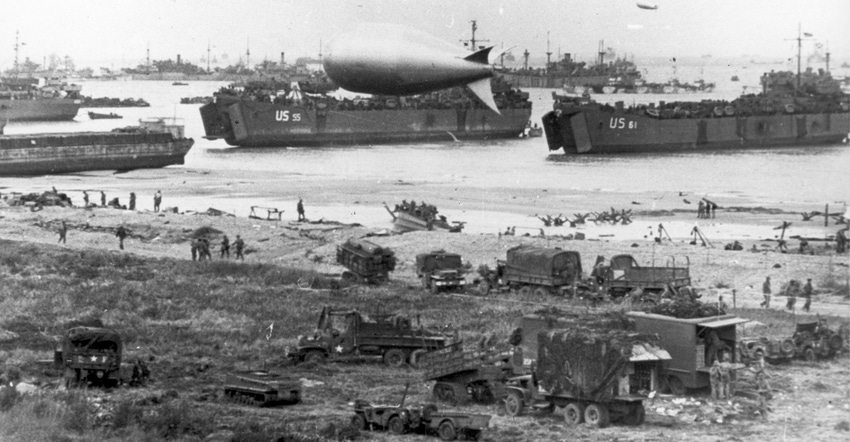 The invasion of Normandy,