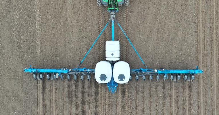 Make sure you adjust your planter for your